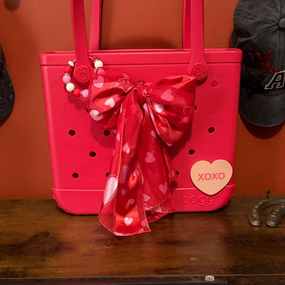 BOGG BAG Red Heart Tote